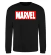 Свитшот Marvel logo red white Черный фото
