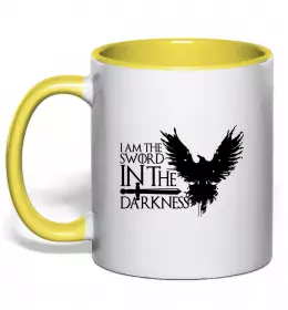 Чашка с цветной ручкой