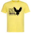 Мужская футболка I'm the sword in the darkness Лимонный фото