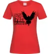 Жіноча футболка I'm the sword in the darkness Червоний фото