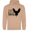 Мужская толстовка (худи) I'm the sword in the darkness Песочный фото