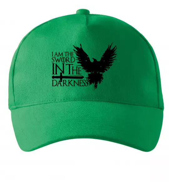 Кепка I'm the sword in the darkness Зеленый фото