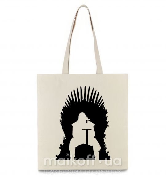 Еко-сумка Jon Snow Бежевий фото