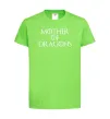 Детская футболка Mother of dragons white Лаймовый фото