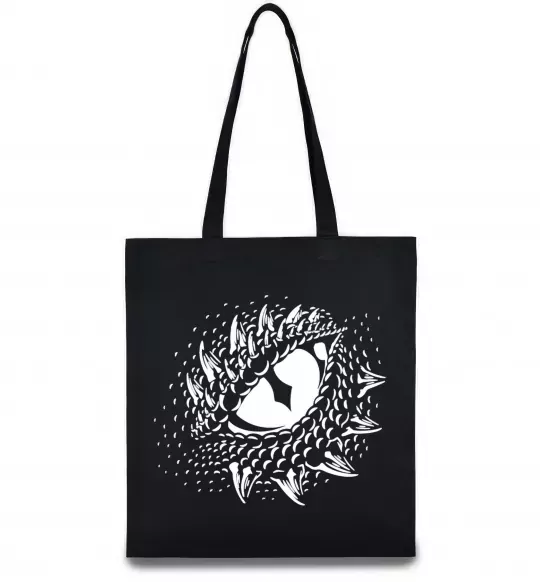 Эко-сумка Око дракона Черный фото