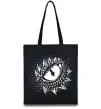 Эко-сумка Око дракона Черный фото