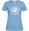 Женская футболка Око дракона Голубой Женская футболка Око дракона Голубой фото