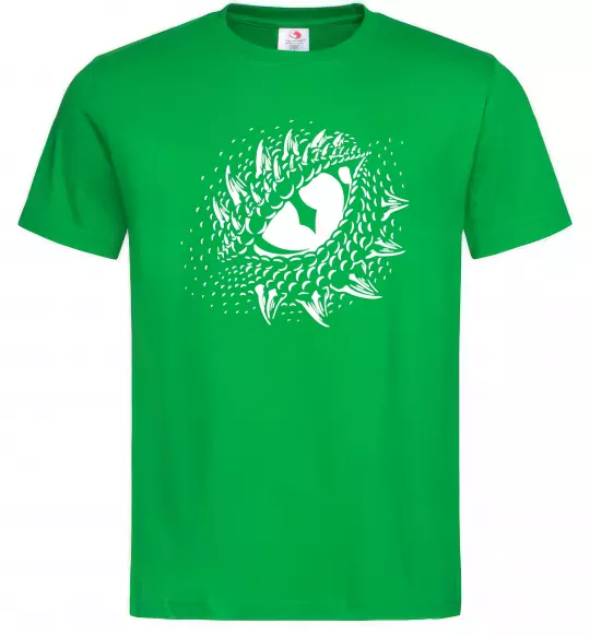 Чоловіча футболка Око дракона Зелений фото