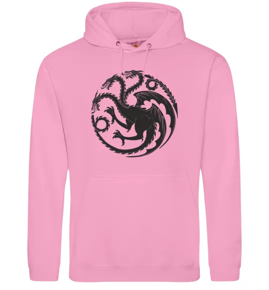 Чоловіча толстовка (худі) Герб Таргаріенів Рожевий фото