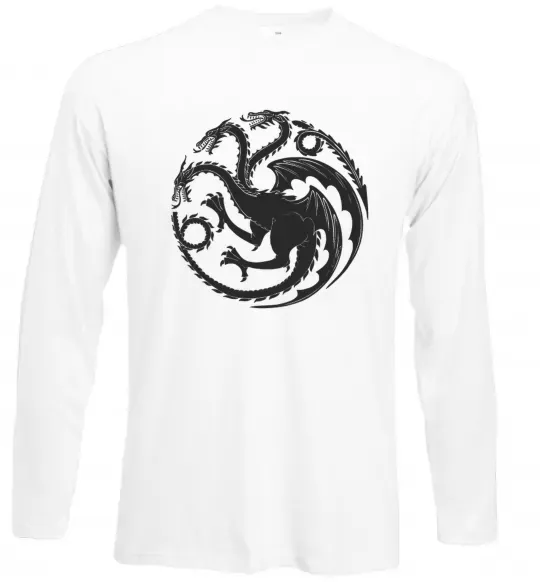 Лонгслив Герб Таргаріенів Белый фото