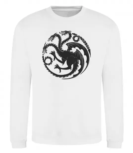 Свитшот Герб Таргаріенів Белый фото