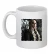 Чашка керамічна Daenerys Білий фото