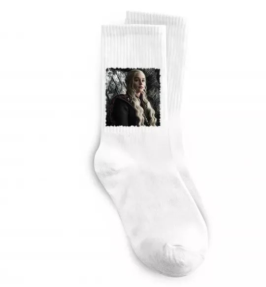 Шкарпетки Daenerys Білий фото