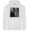 Чоловіча толстовка (худі) Daenerys Сірий меланж фото