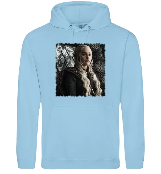 Жіноча толстовка (худі) Daenerys Блакитний фото