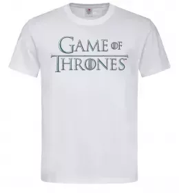 Мужская футболка Game of Thrones Белый фото