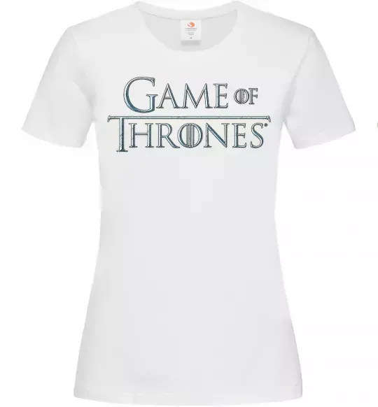 Жіноча футболка Game of Thrones Білий фото
