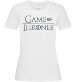 Женская футболка Game of Thrones Белый фото