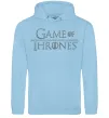 Чоловіча толстовка (худі) Game of Thrones Блакитний фото
