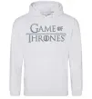 Жіноча толстовка (худі) Game of Thrones Сірий меланж фото