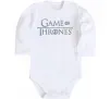 Детский боди Game of Thrones Белый фото