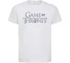 Дитяча футболка Game of Thrones Білий Дитяча футболка Game of Thrones Білий фото