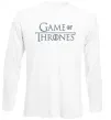 Лонгслів Game of Thrones Білий Лонгслів Game of Thrones Білий фото