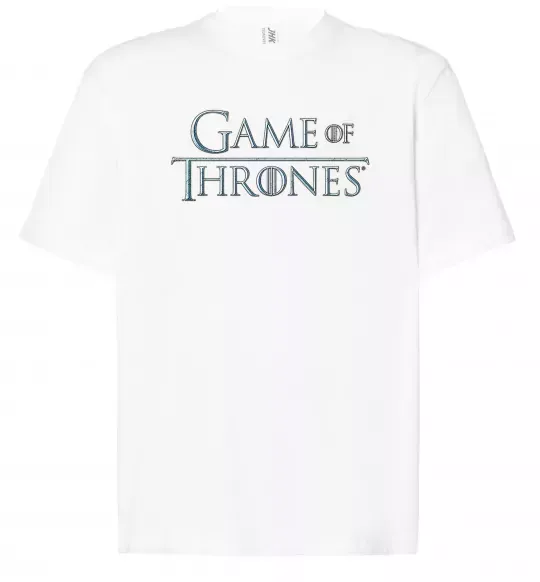 Футболка Оверсайз Game of Thrones Белый фото