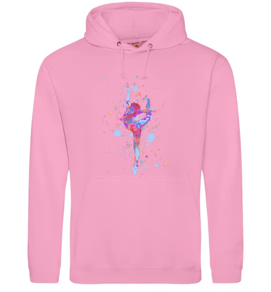 Чоловіча толстовка (худі) Гімнастика бризки Рожевий фото