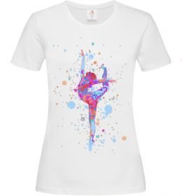 Женская футболка Гімнастика бризки