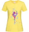 Женская футболка Гімнастика бризки Лимонный фото