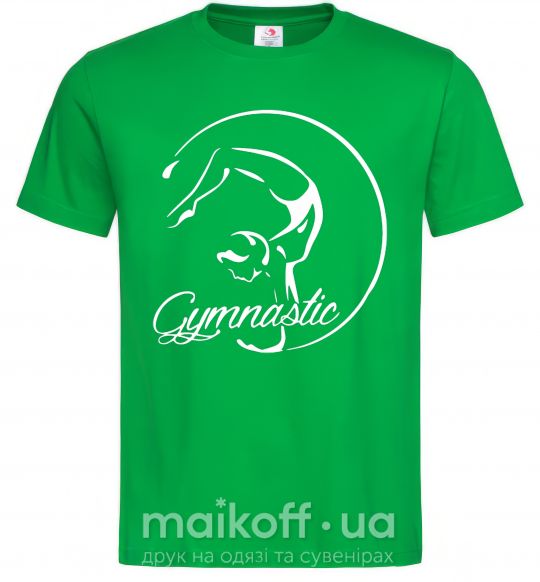 Мужская футболка Gymnastic Зеленый фото