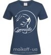 Жіноча футболка Gymnastic Темно-синій фото