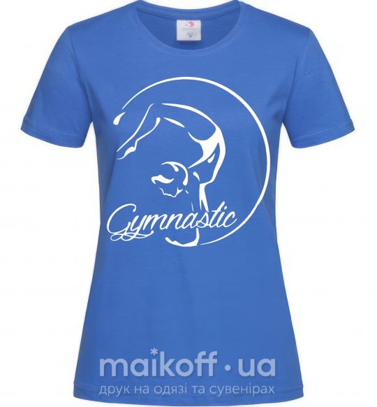 Женская футболка Gymnastic Ярко-синий фото