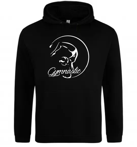 Чоловіча толстовка (худі) Gymnastic Чорний фото
