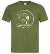 Мужская футболка Gymnastic Оливковый Мужская футболка Gymnastic Оливковый фото