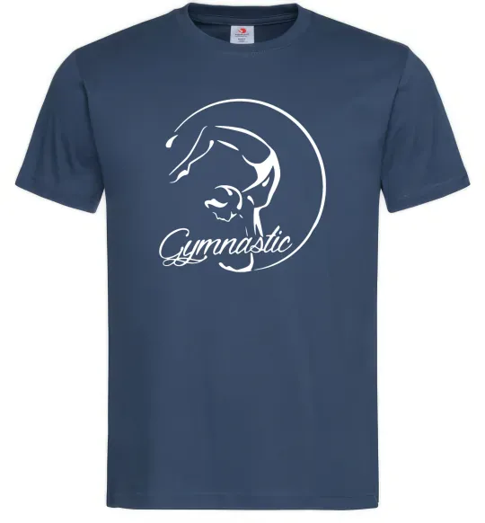 Мужская футболка Gymnastic Темно-синий фото