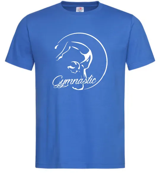 Мужская футболка Gymnastic Ярко-синий фото