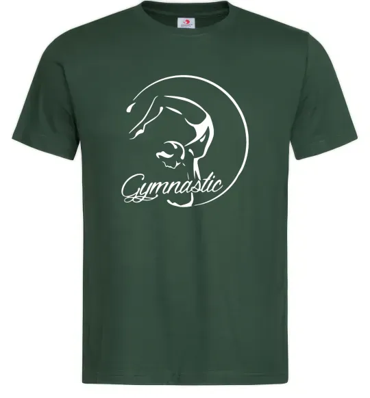 Мужская футболка Gymnastic Темно-зеленый фото