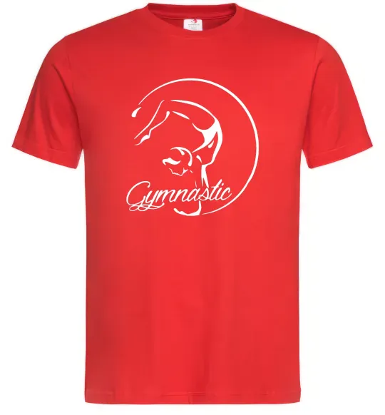 Мужская футболка Gymnastic Красный фото