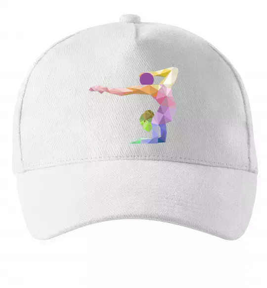 Кепка Гімнастка геометрія Білий фото