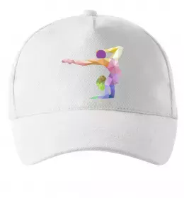 Кепка Гімнастка геометрія Білий фото