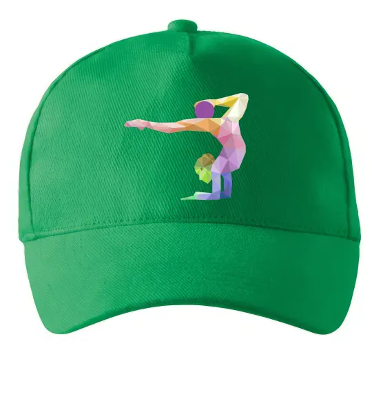 Кепка Гімнастка геометрія Зелений фото