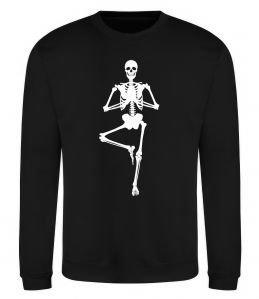 Свитшот Скелет йога