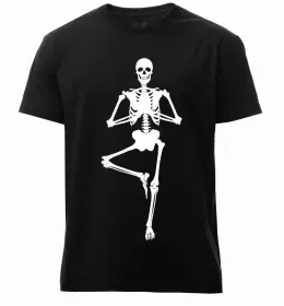 Мужская премиум футболка Namaste Белый фото