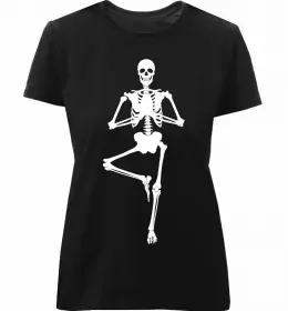 Женская премиум футболка Namaste Белый фото