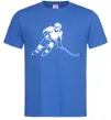 Мужская футболка Хокеїст Ярко-синий Мужская футболка Хокеїст Ярко-синий фото