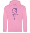 Чоловіча толстовка (худі) Гімнастка Рожевий фото