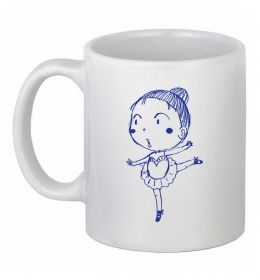 Чашка керамічна Гімнастка