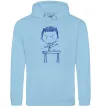 Женская толстовка (худи) Гімнаст Голубой фото